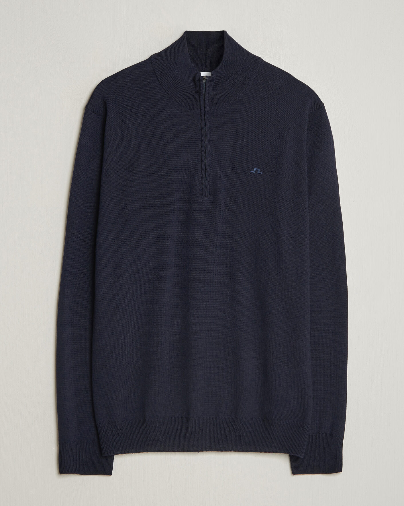 Homme | Pulls Et Tricots | J.Lindeberg | Kiyan Merino Half Zip JL Navy