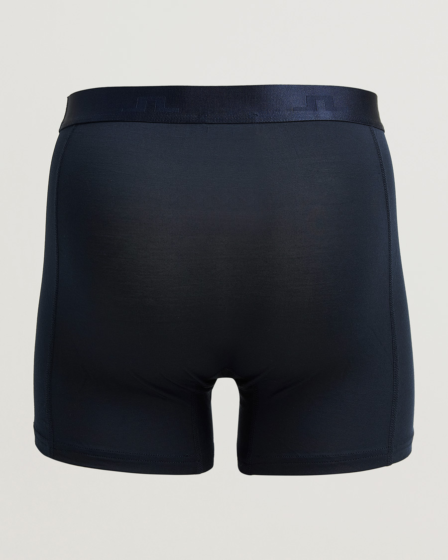 Homme | Sous-Vêtements Et Chaussettes | J.Lindeberg | 3-Pack Bridge Lyocell Boxer JL Navy