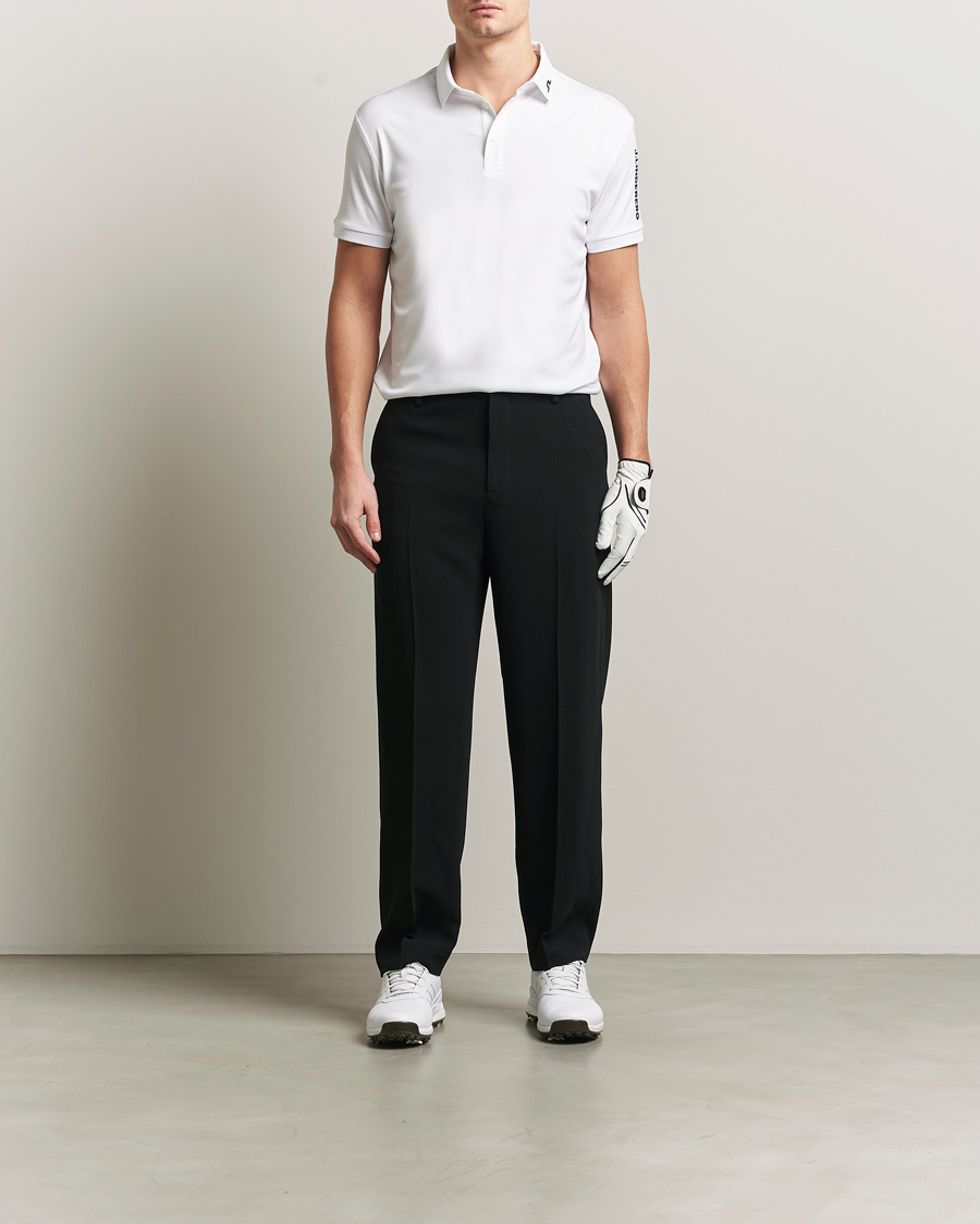 Homme | Polos | J.Lindeberg | Tour Tech Polo White
