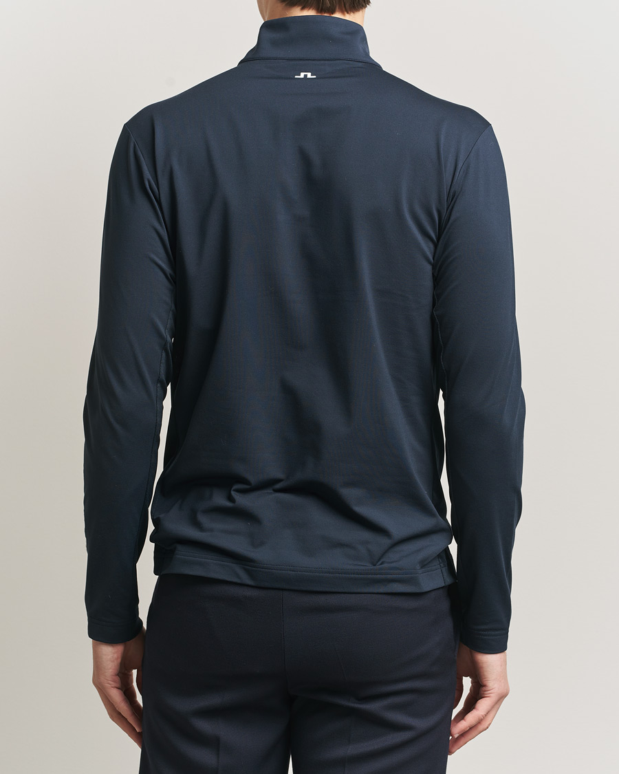 Homme | Pulls Et Tricots | J.Lindeberg | Tour Tech Mid Layer Half Zip JL Navy