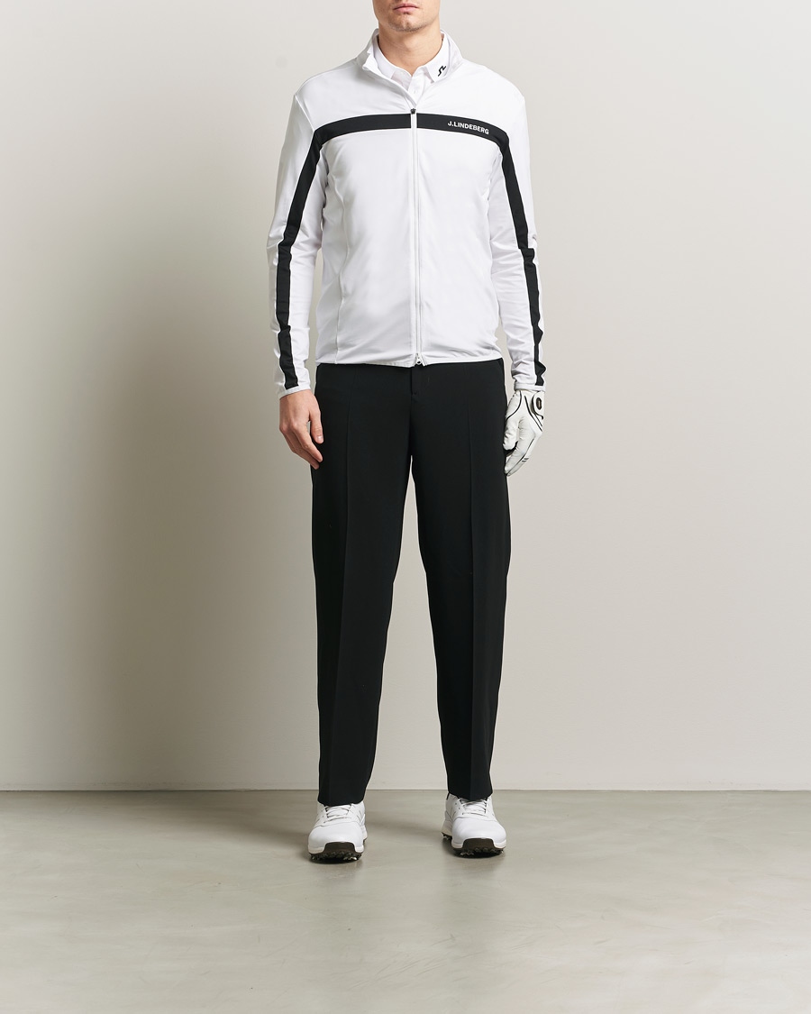 Homme | Pulls Et Tricots | J.Lindeberg | Jarvis Mid Layer Full Zip White
