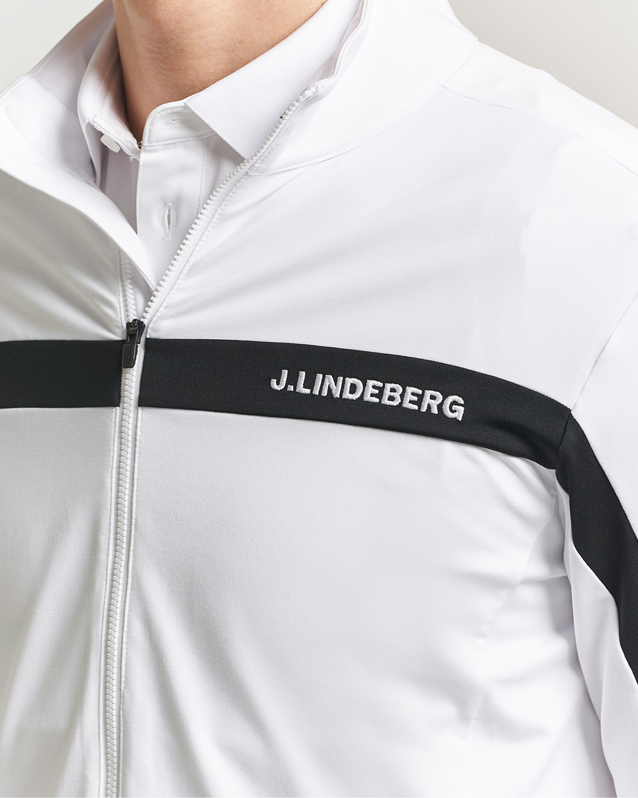 Homme | Pulls Et Tricots | J.Lindeberg | Jarvis Mid Layer Full Zip White