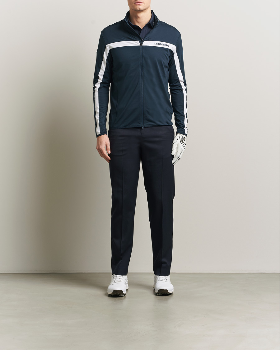 Homme | Pulls Et Tricots | J.Lindeberg | Jarvis Mid Layer Full Zip JL Navy