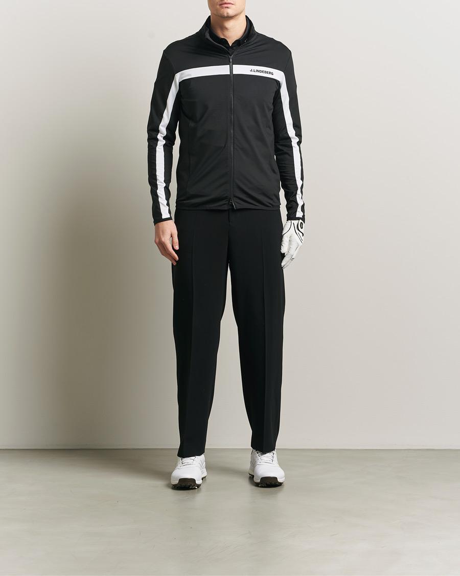 Homme | Pulls Et Tricots | J.Lindeberg | Jarvis Mid Layer Full Zip Black