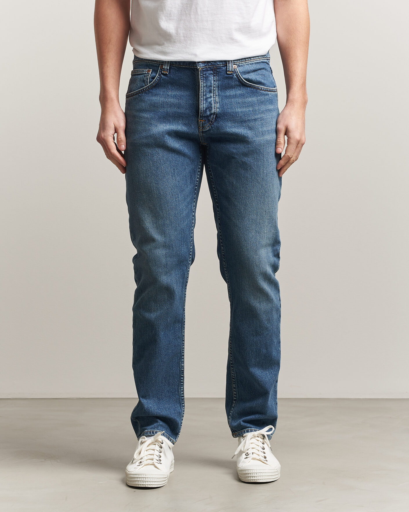 Homme | Jeans | Nudie Jeans | Solid Ollie Jeans Blue Blur
