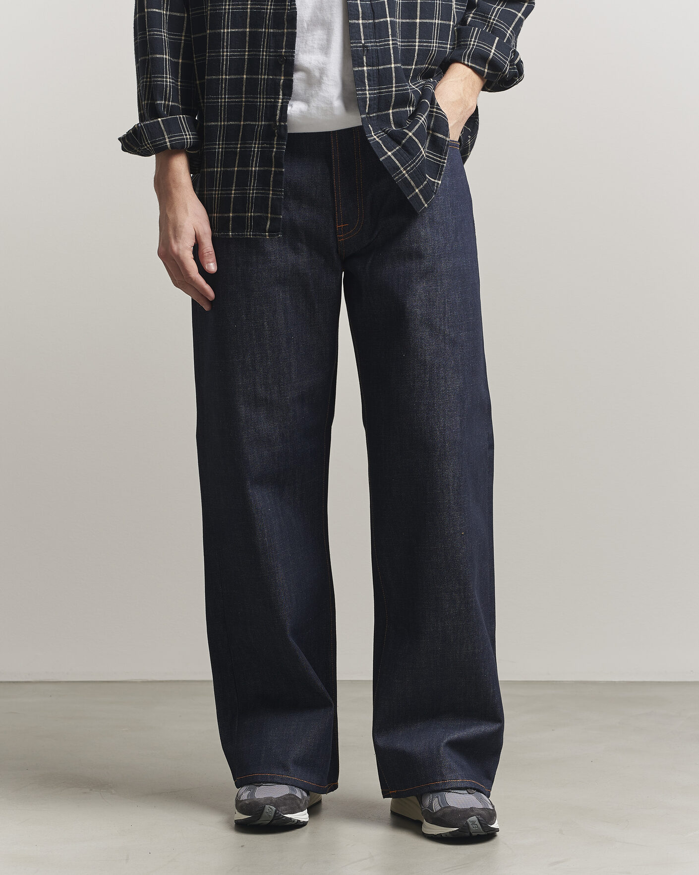 Homme | Jeans | Nudie Jeans | Loud Larry Jeans Dry Streaky