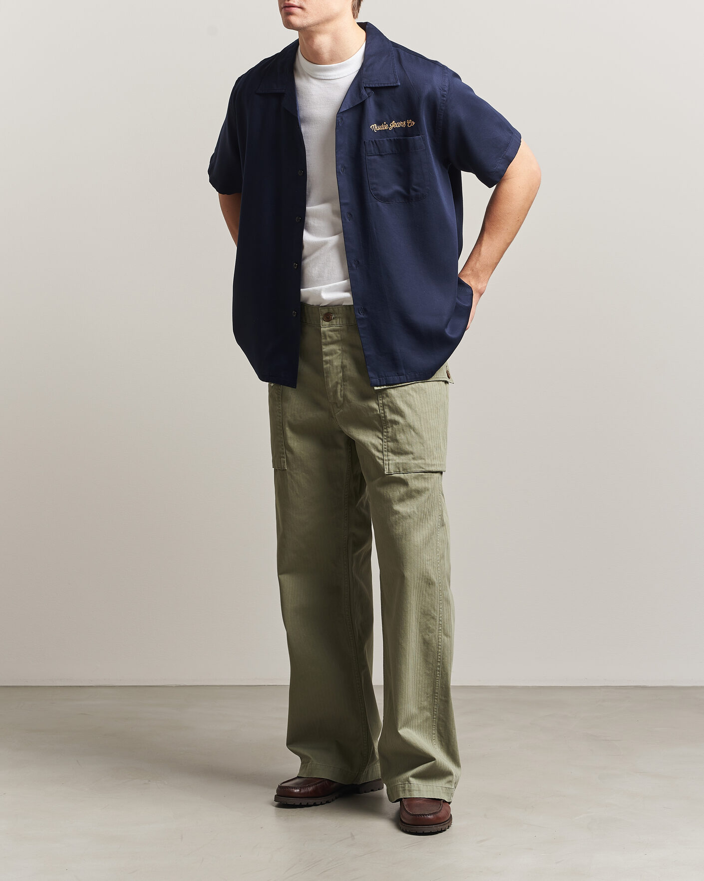 Homme | Pantalons | Nudie Jeans | Loud Larry Pants Pale Green