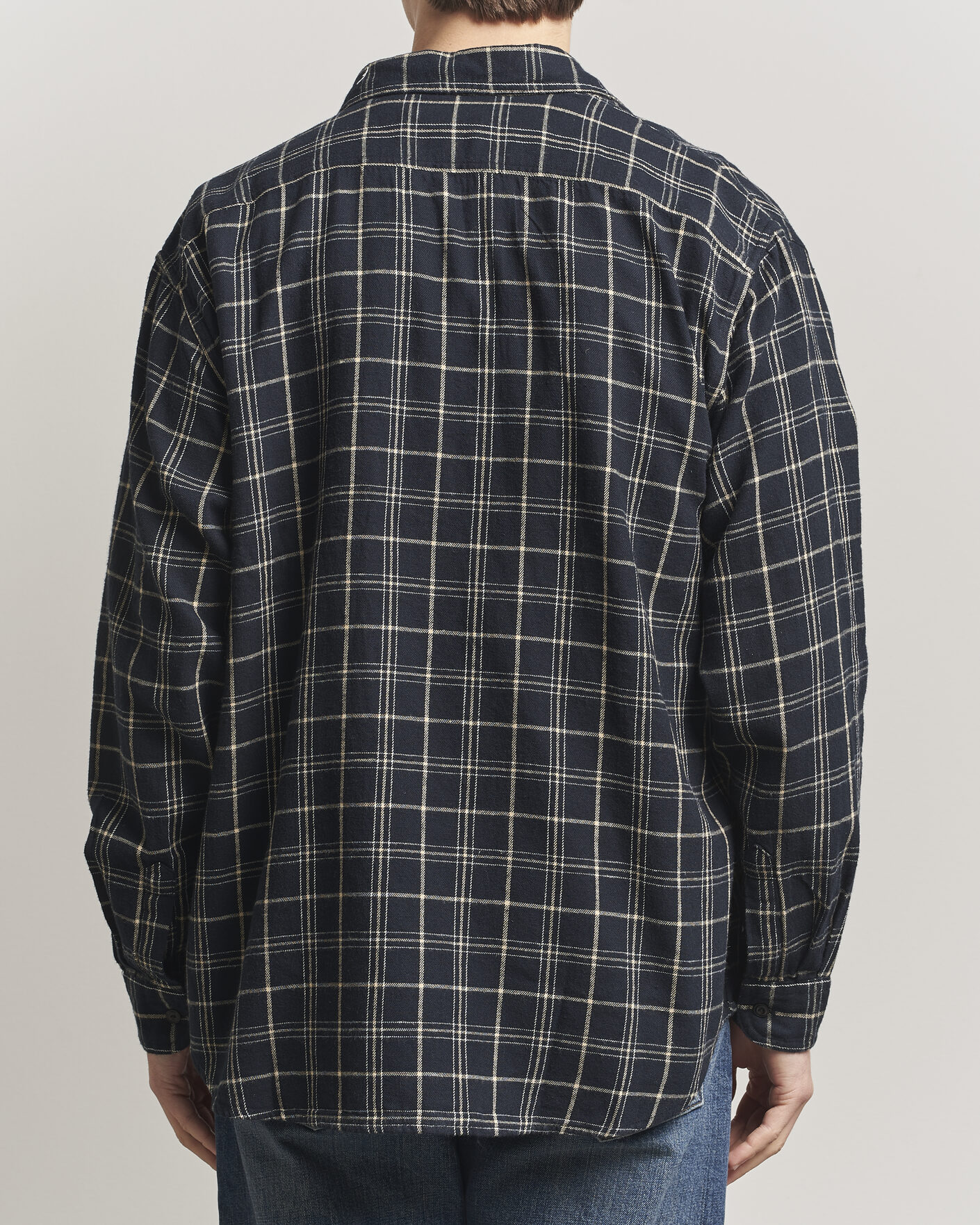 Homme | Chemises | Nudie Jeans | Julian Checked Worker Shirt Black