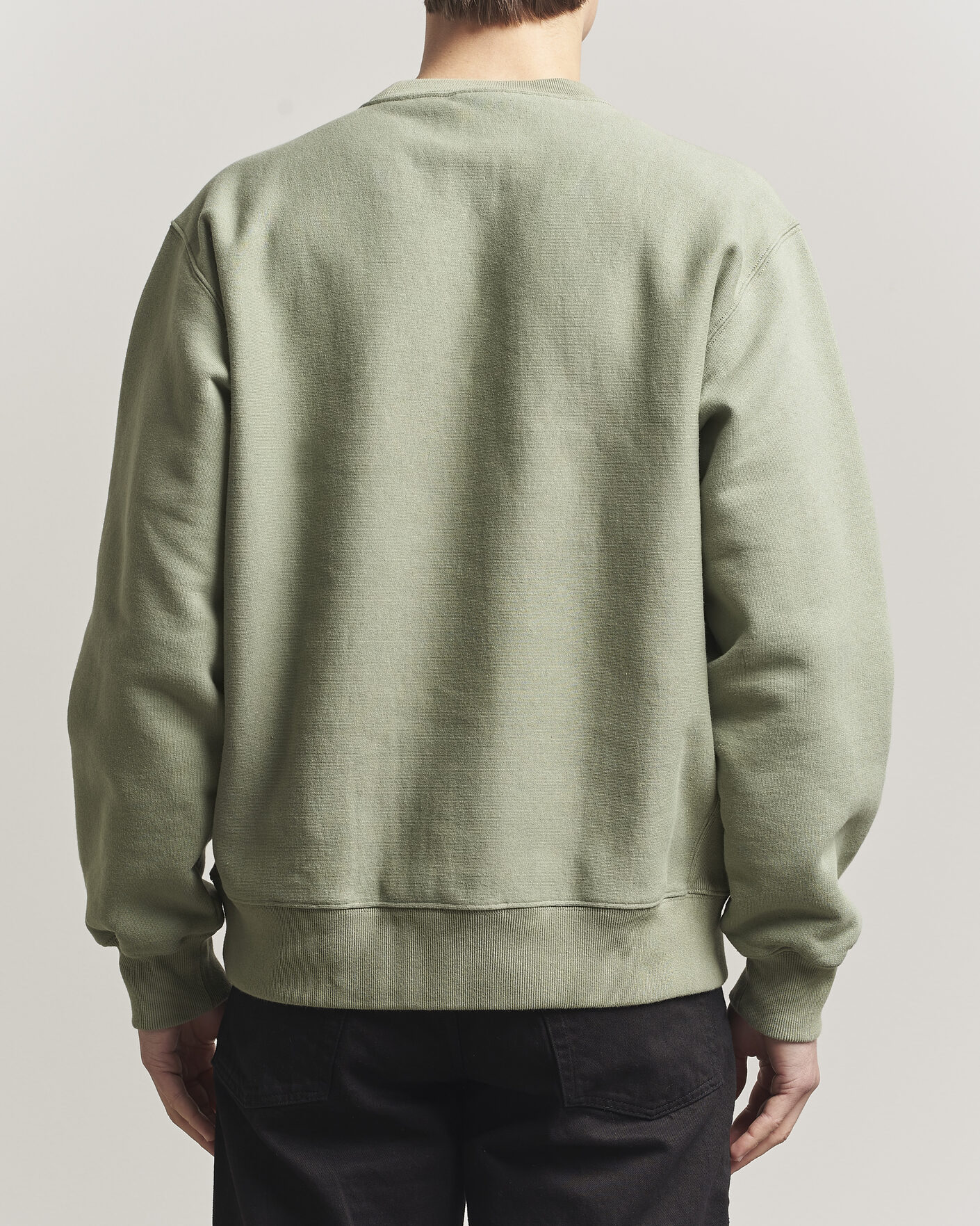 Homme | Pulls Et Tricots | Nudie Jeans | Hasse Crew Neck Sweatshirt Green