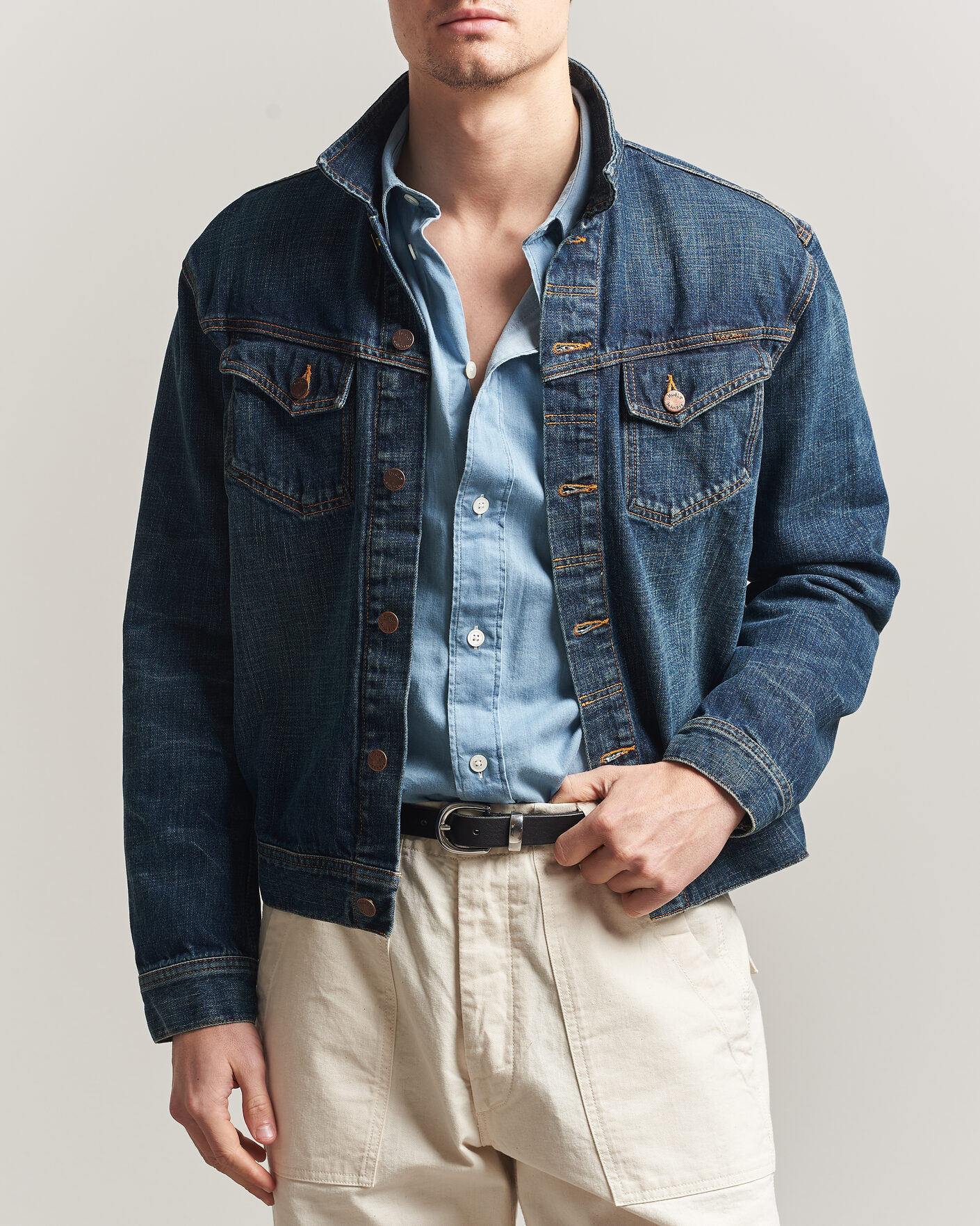 Homme | Manteaux Et Vestes | Nudie Jeans | Conny Denim Jacket Heavy Used