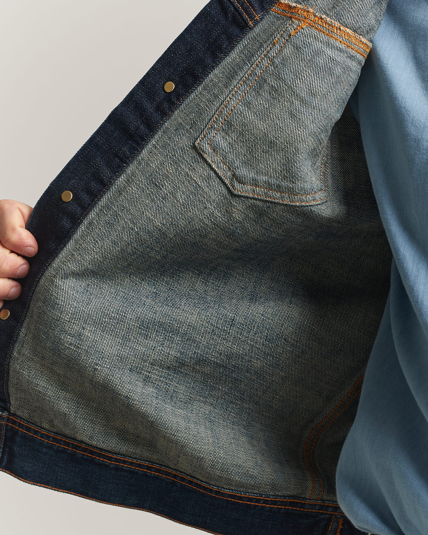 Homme | Manteaux Et Vestes | Nudie Jeans | Conny Denim Jacket Heavy Used