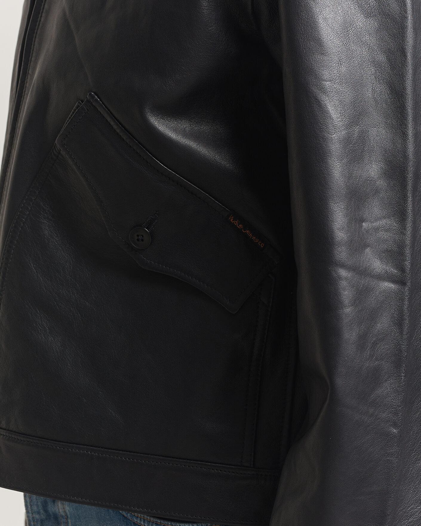 Homme | Manteaux Et Vestes | Nudie Jeans | Blake Leather Jacket Black