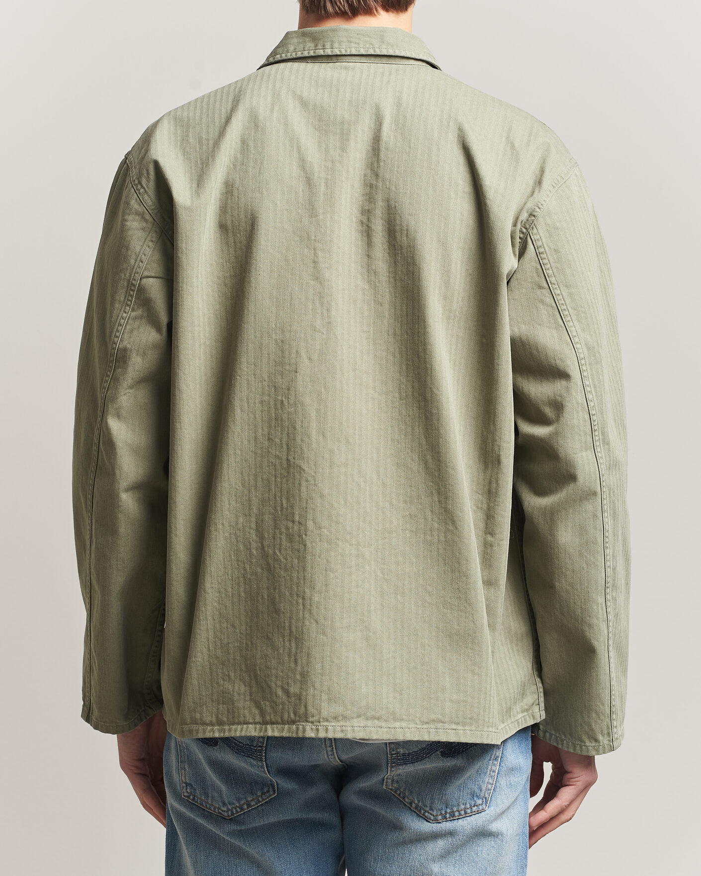 Homme | Chemises | Nudie Jeans | Buddy Chore Jacket Pale Green