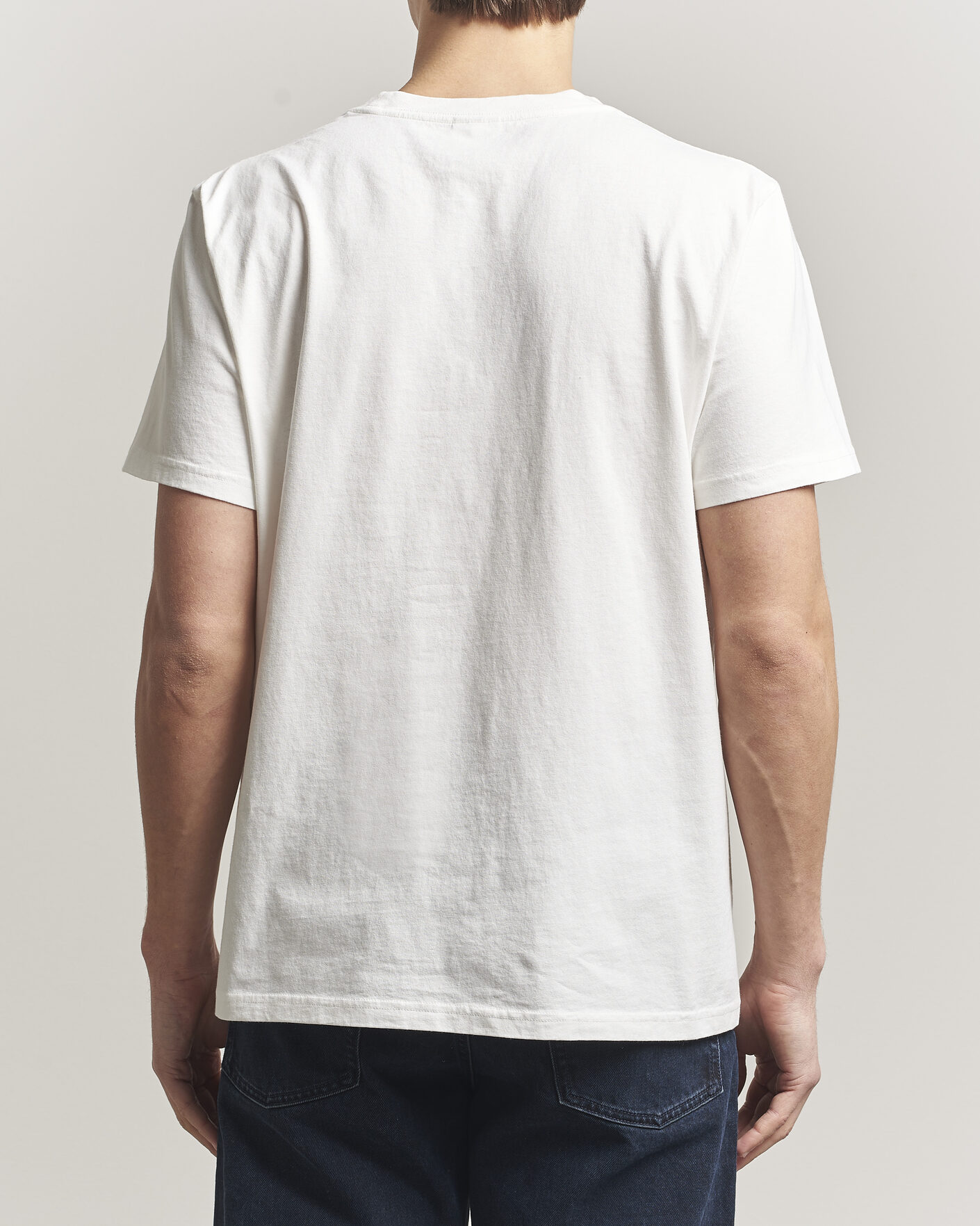 Homme | T-shirts | Nudie Jeans | Roy Printed T-Shirt Chalk White