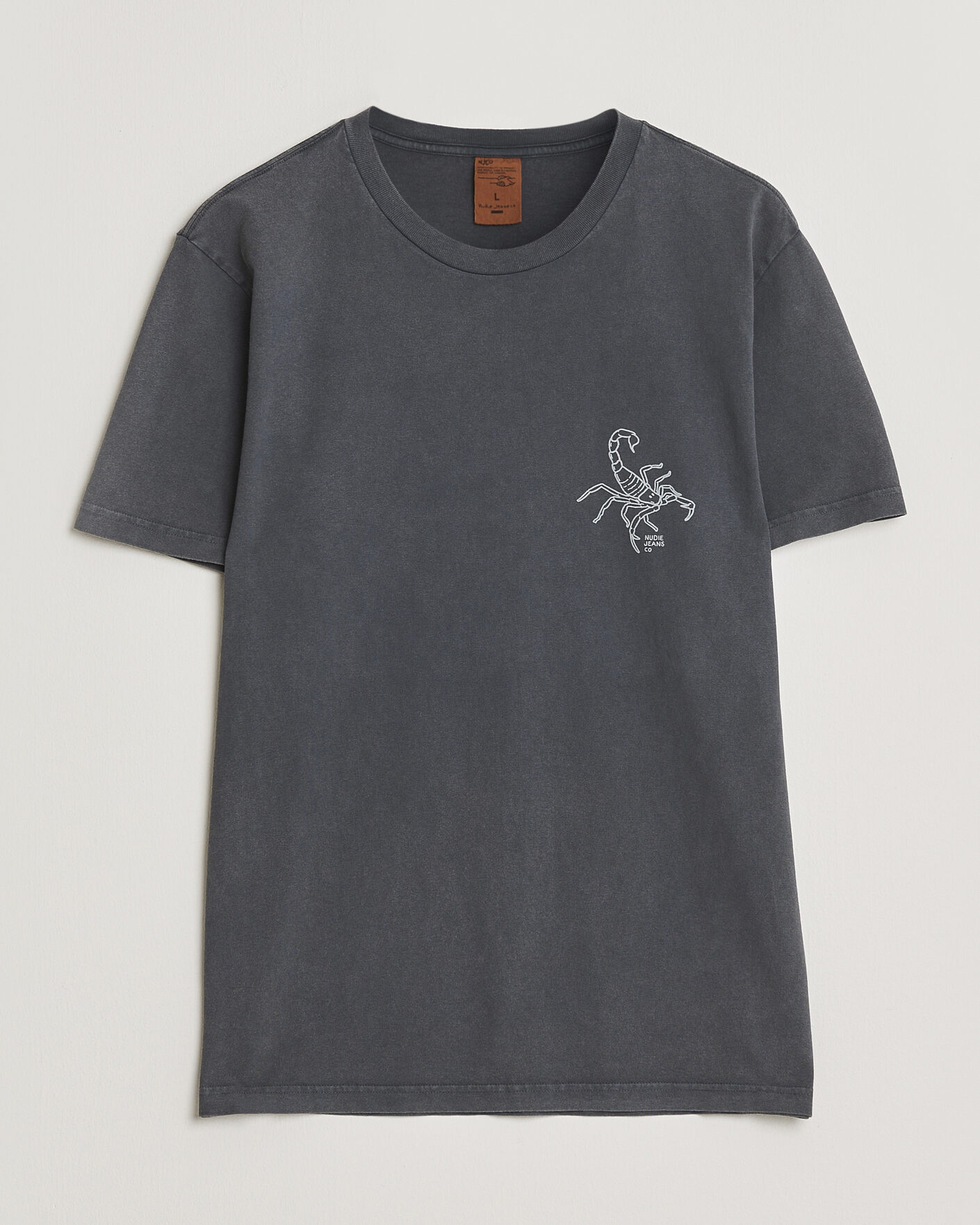 Homme | T-shirts | Nudie Jeans | Roy Printed T-Shirt Antracite