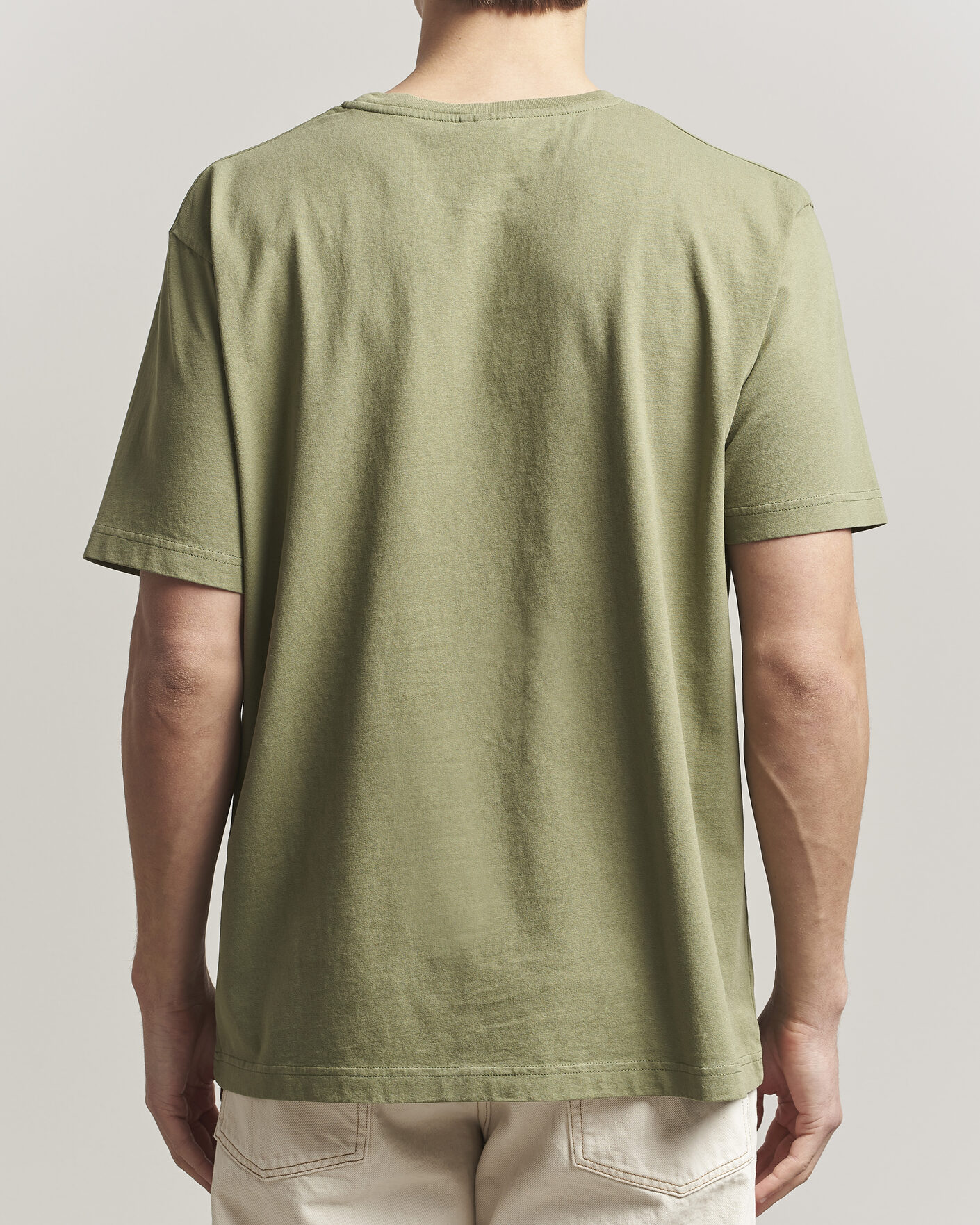Homme | T-shirts | Nudie Jeans | Uno Everyday Crew Neck T-Shirt Green
