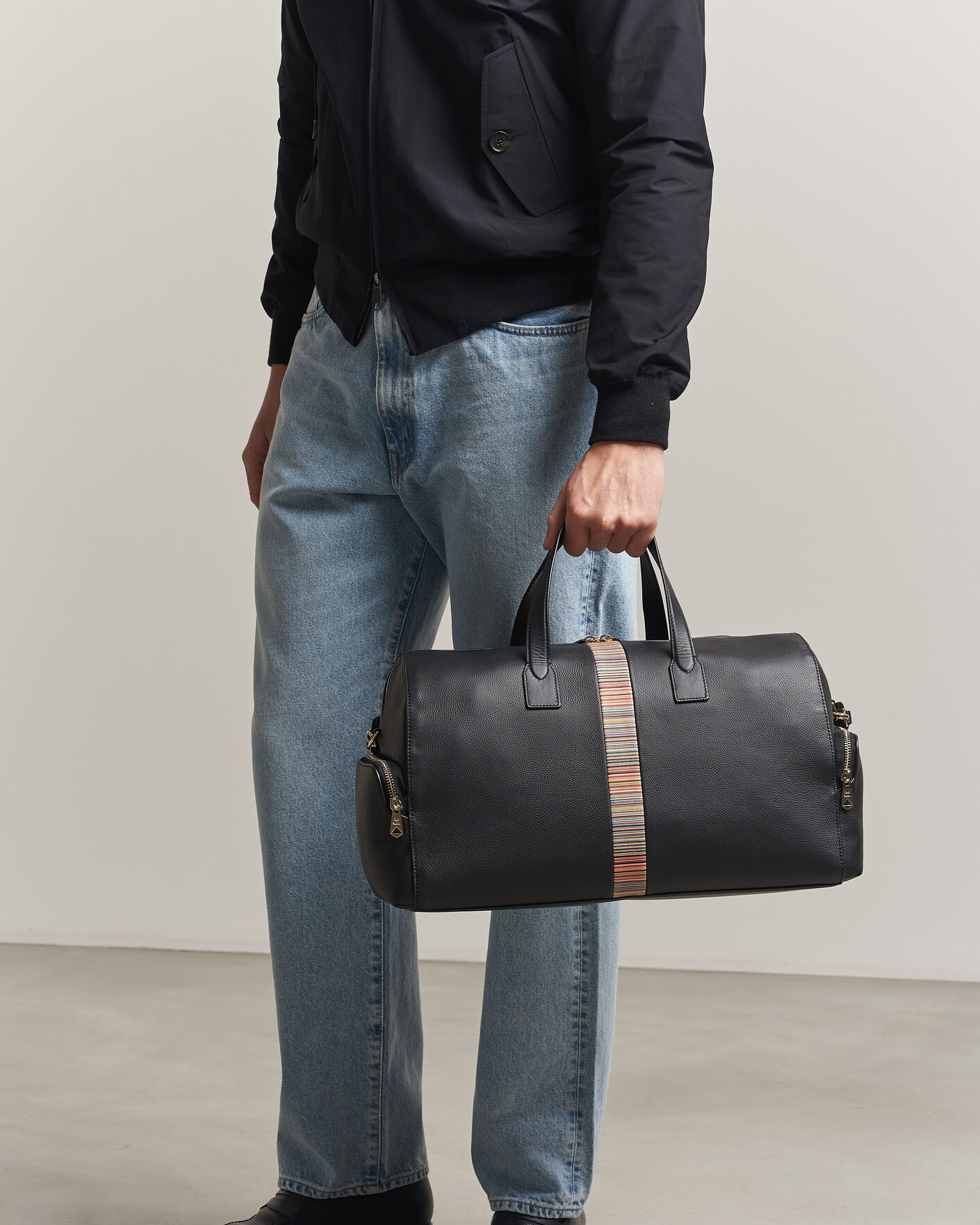 Homme | Sacs | Paul Smith | Signature Trim Holdall Black