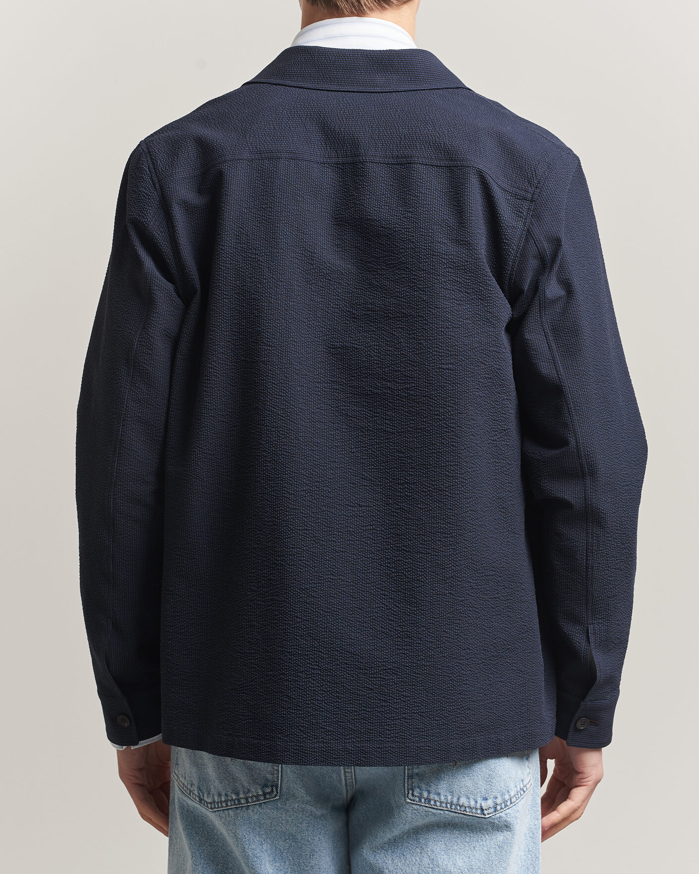 Homme | Chemises | Paul Smith | Cotton Overshirt Navy