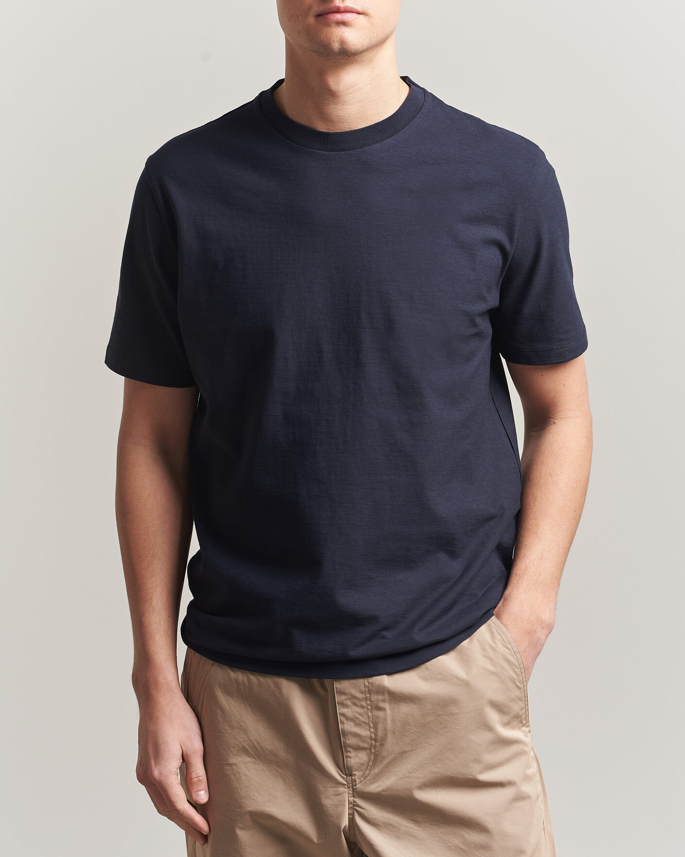 Homme | T-shirts | Paul Smith | Crew Neck T-Shirt Navy