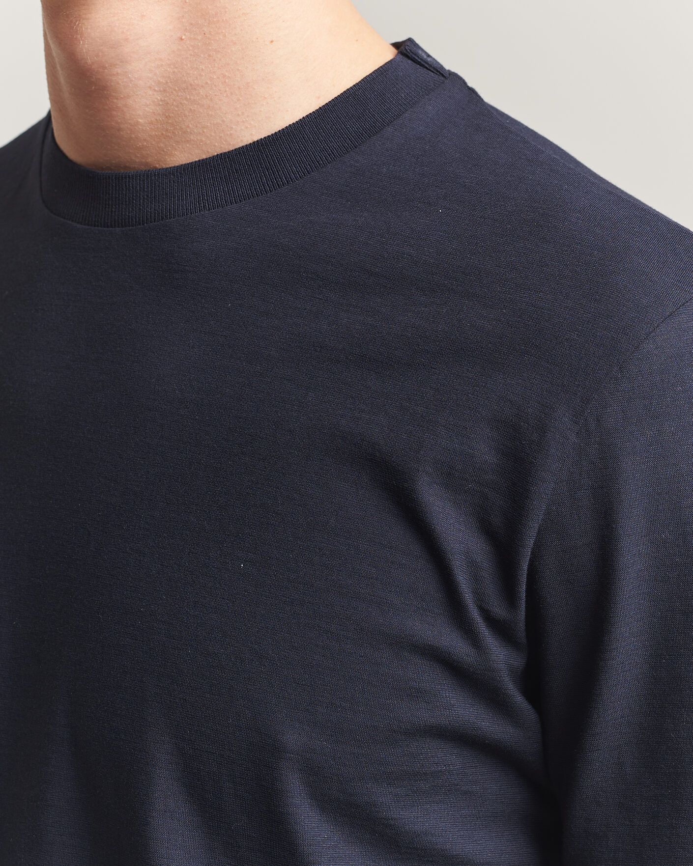 Homme | T-shirts | Paul Smith | Crew Neck T-Shirt Navy