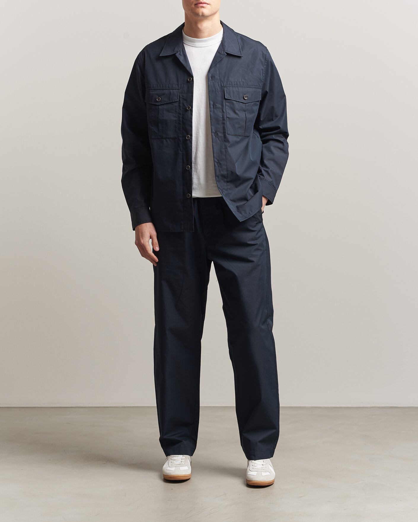 Homme | Chemises | PS Paul Smith | Casual Cotton Overshirt Navy