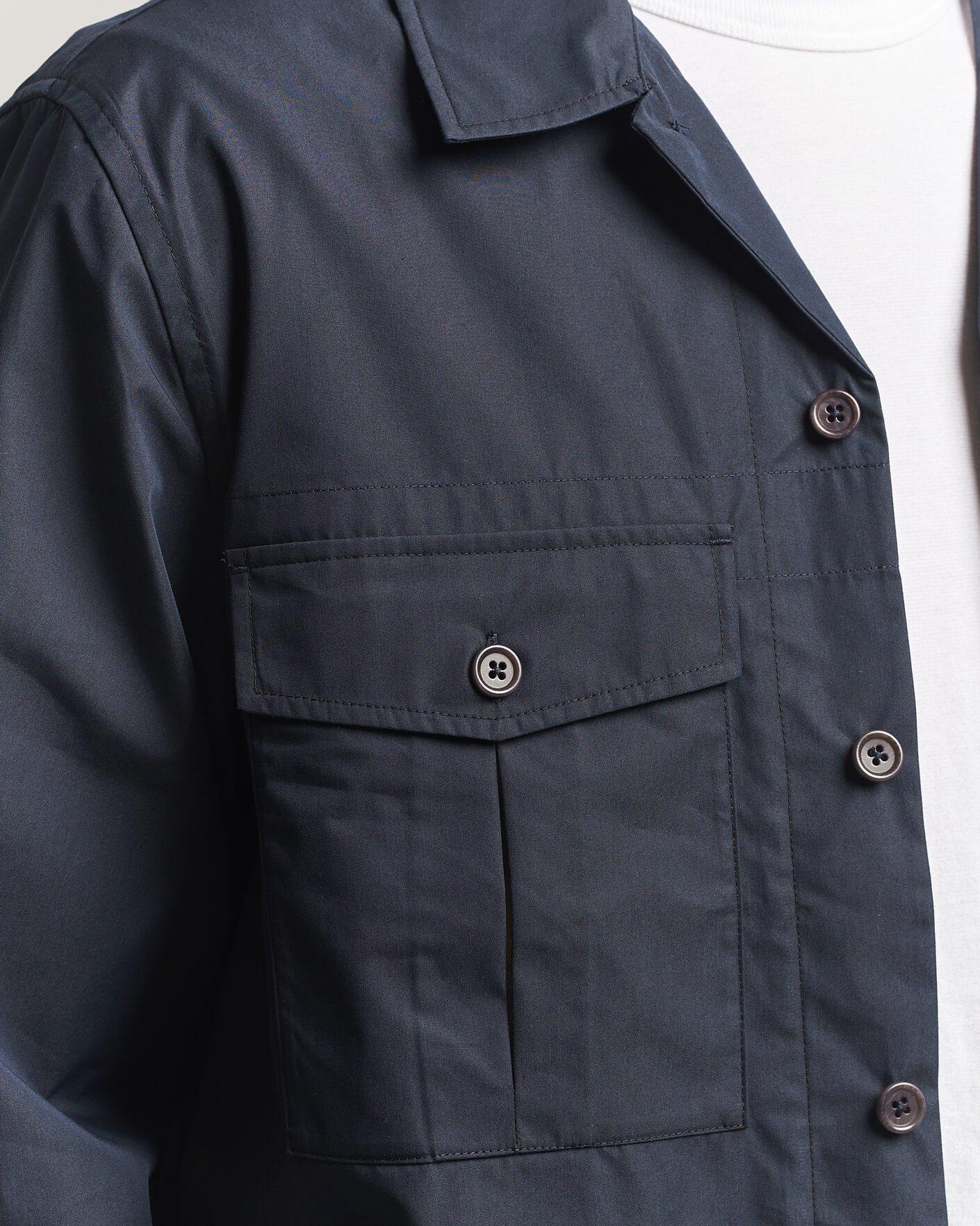Homme | Chemises | PS Paul Smith | Casual Cotton Overshirt Navy