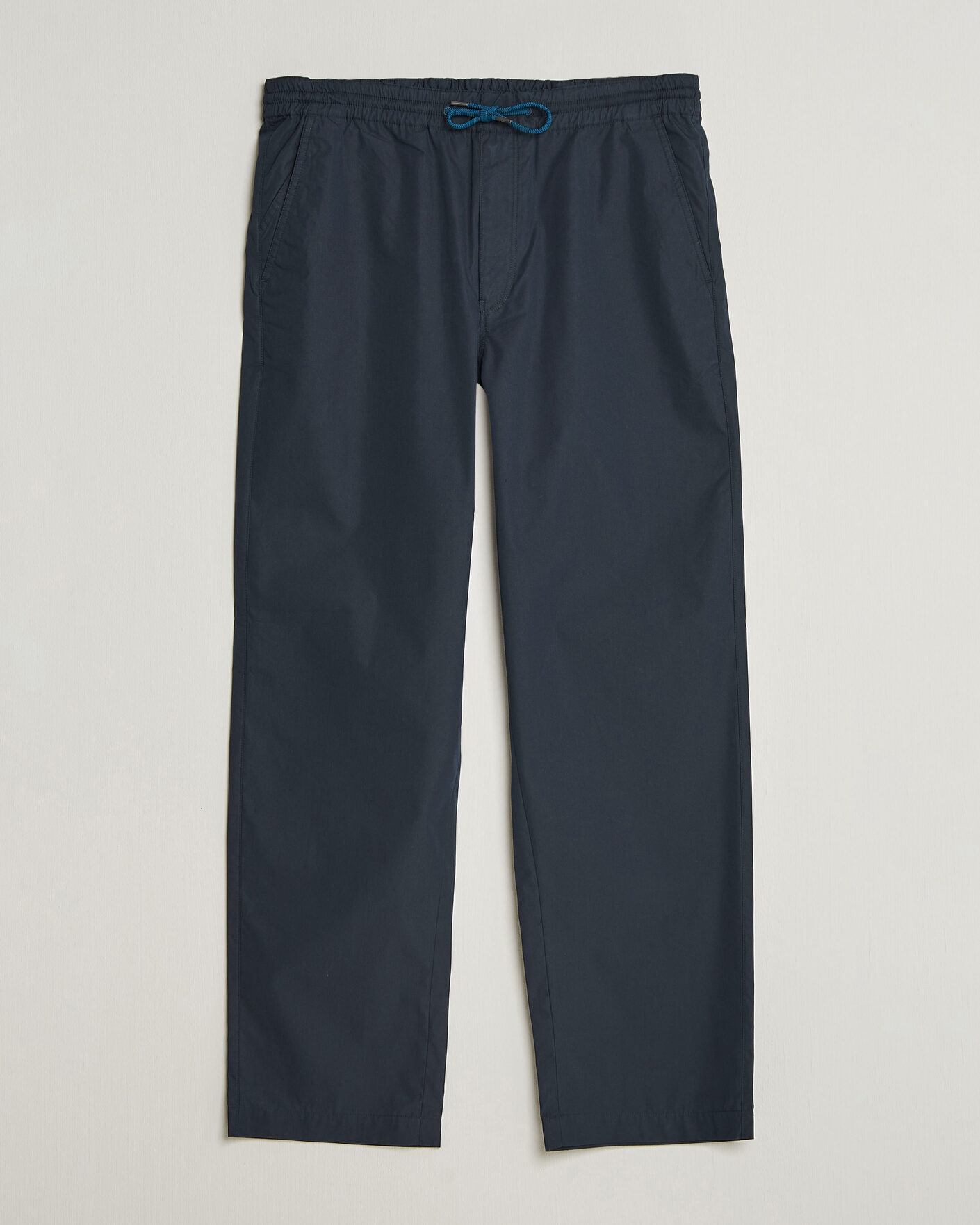 Homme | Pantalons | PS Paul Smith | Casual Cotton Drawstring Trousers Navy