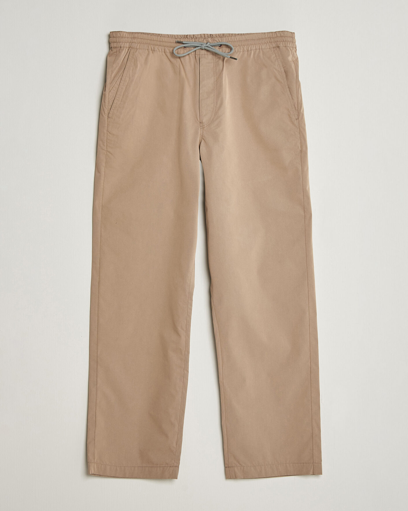 Homme | Pantalons | PS Paul Smith | Casual Cotton Drawstring Trousers Beige