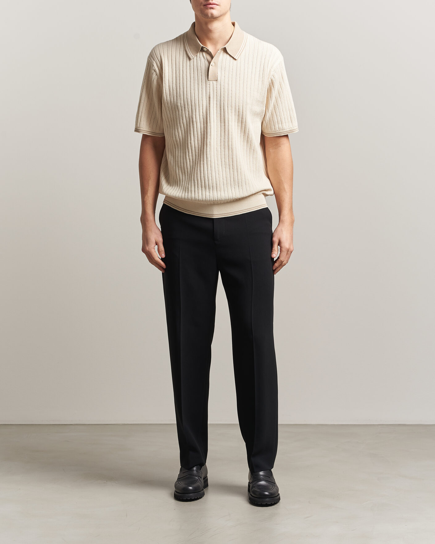 Homme | Polos | PS Paul Smith | Cotton Knitted Polo White