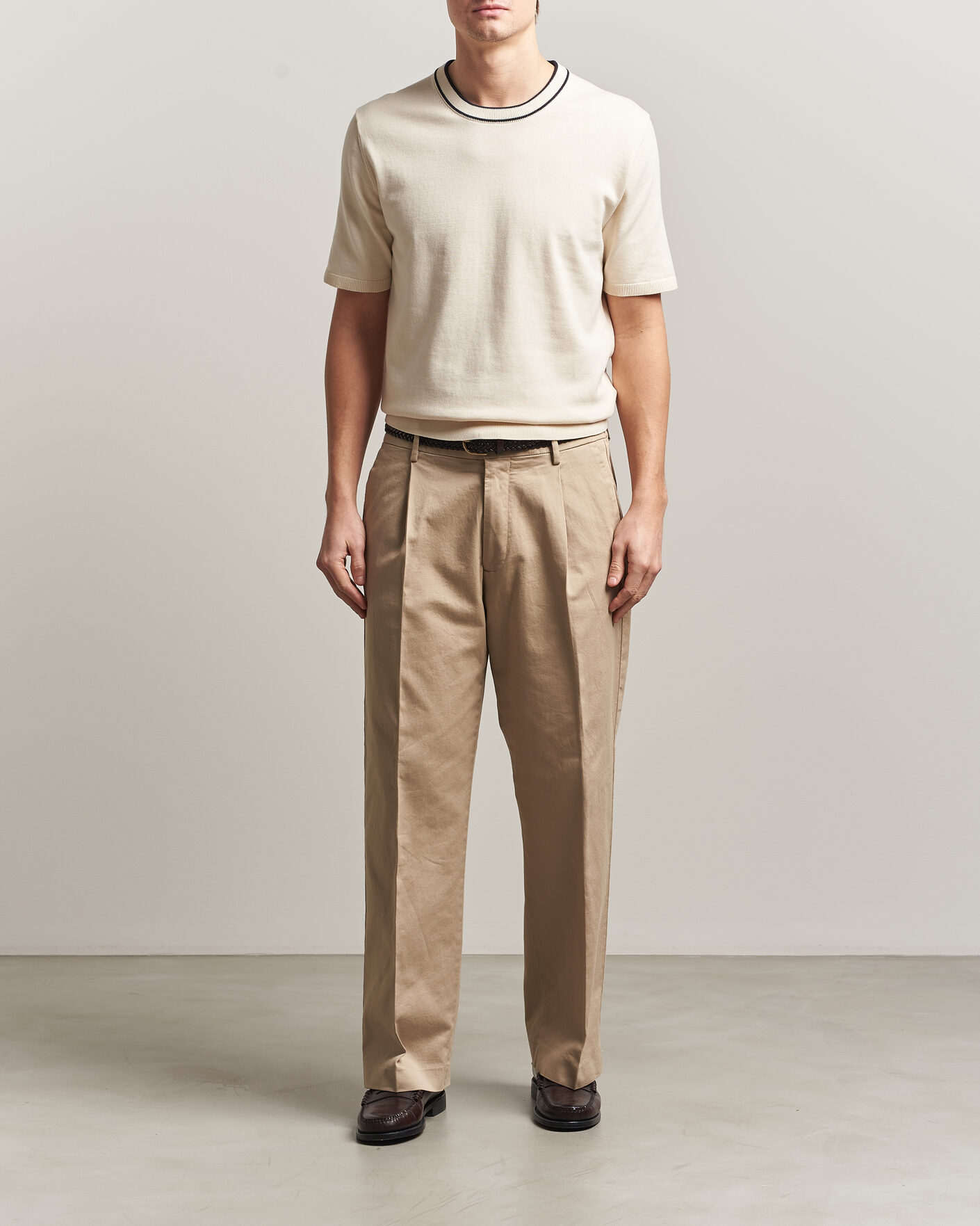 Homme | T-shirts | PS Paul Smith | Cotton Knitted T-Shirt White