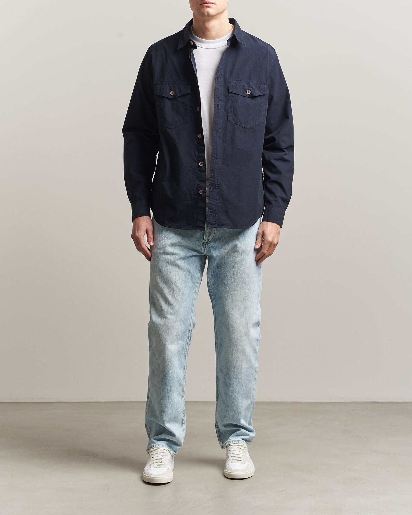 Homme | Chemises | PS Paul Smith | Cotton Pocket Overshirt Navy