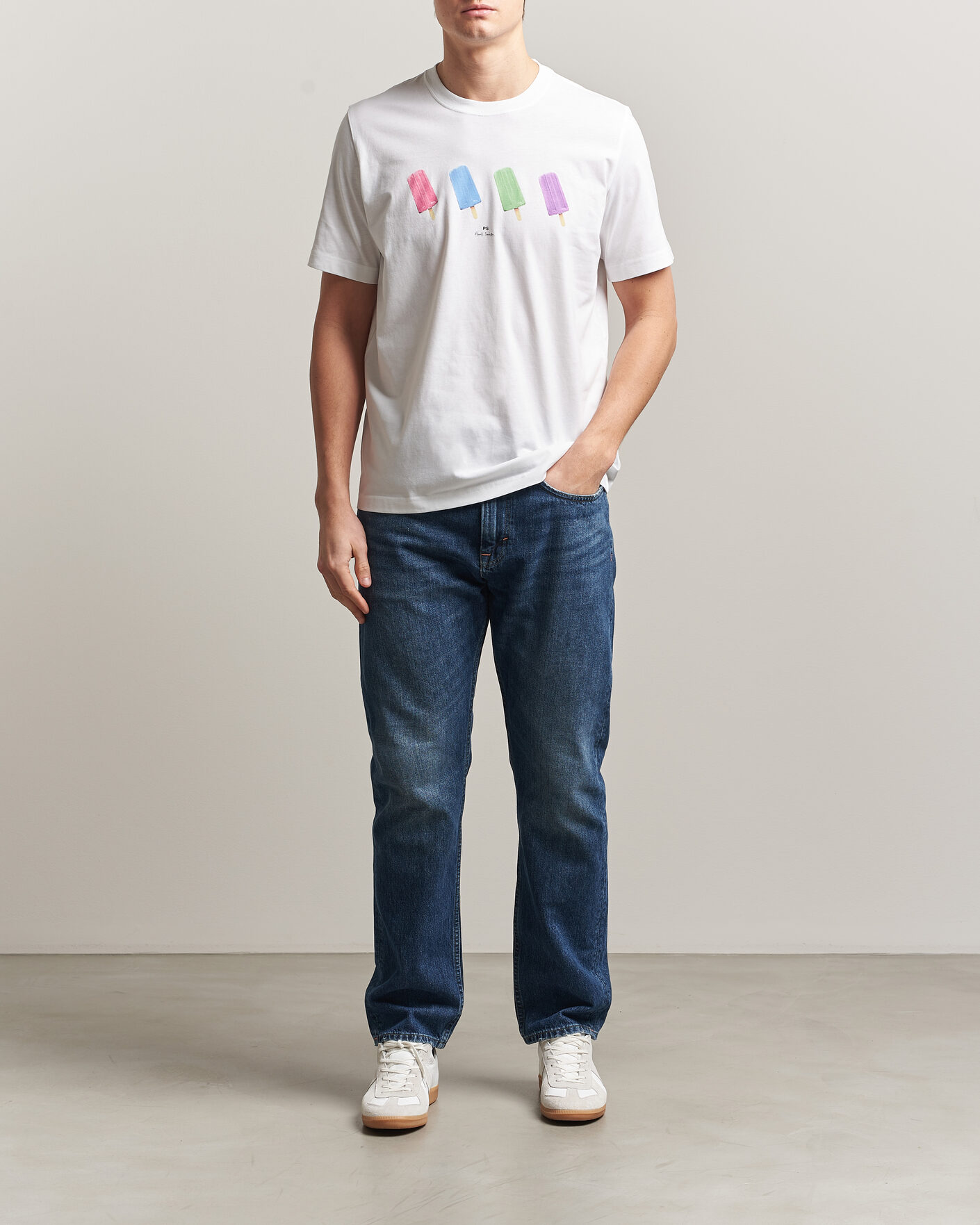 Homme | T-shirts | PS Paul Smith | Lollies Printed T-Shirt White