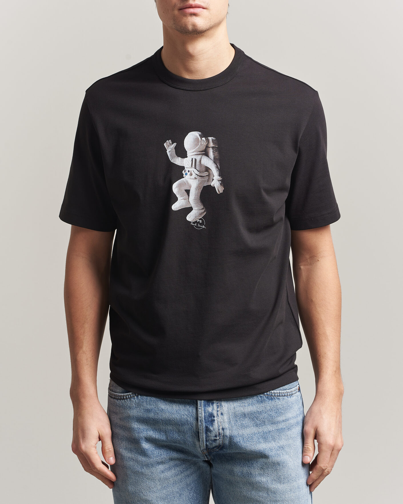 Homme | T-shirts | PS Paul Smith | Astronaut Printed T-Shirt Black