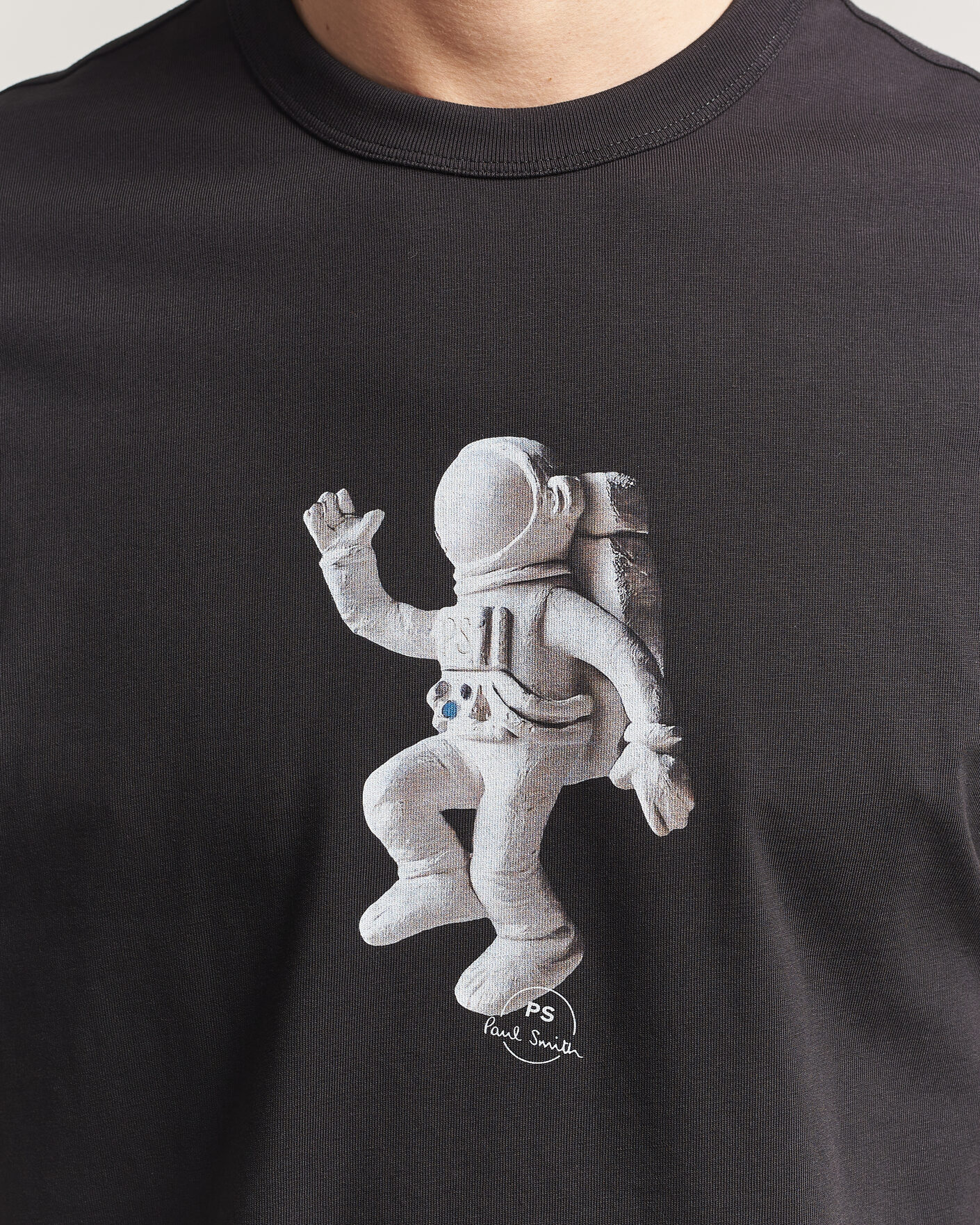 Homme | T-shirts | PS Paul Smith | Astronaut Printed T-Shirt Black