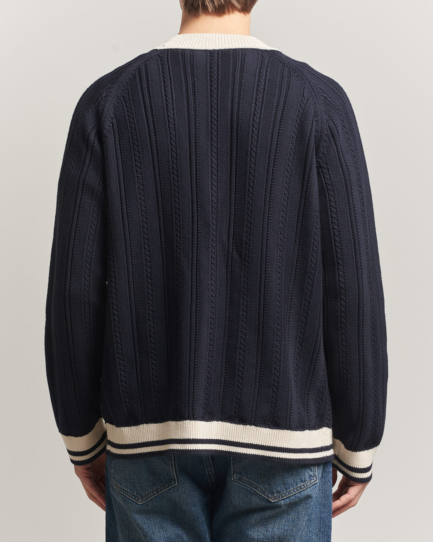 Homme | Pulls Et Tricots | PS Paul Smith | Cotton Knitted Cardigan Navy