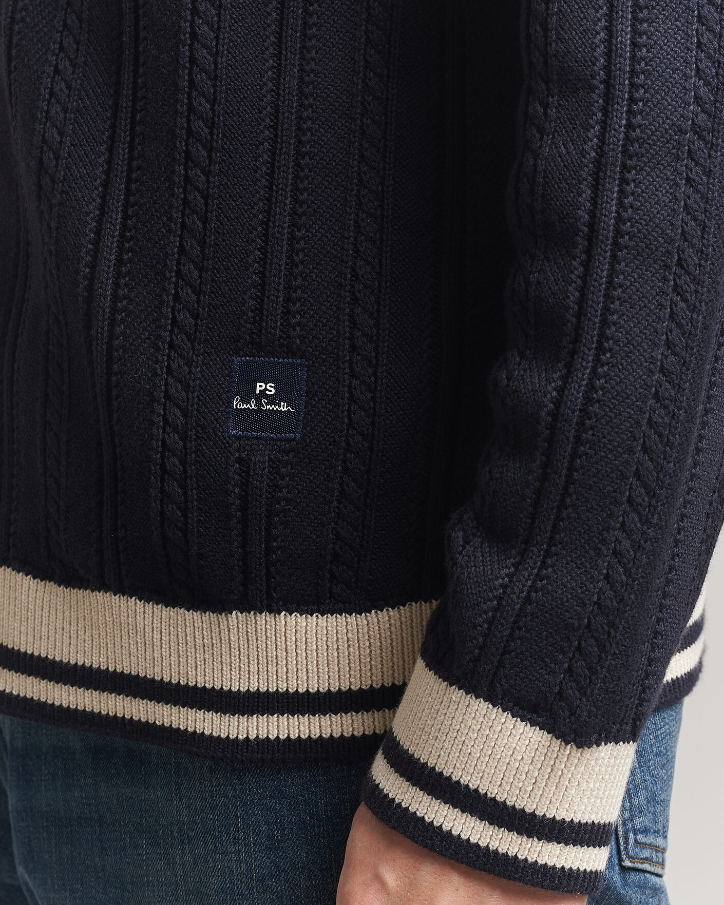 Homme | Pulls Et Tricots | PS Paul Smith | Cotton Knitted Cardigan Navy