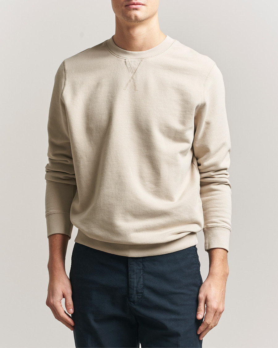 Homme | Pulls Et Tricots | Sunspel | Loopback Sweatshirt Hazelwood