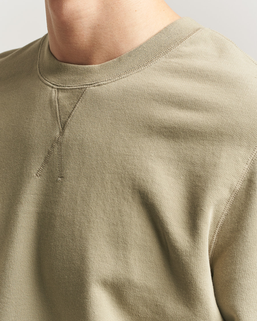 Homme | Pulls Et Tricots | Sunspel | Loopback Sweatshirt Pistachio