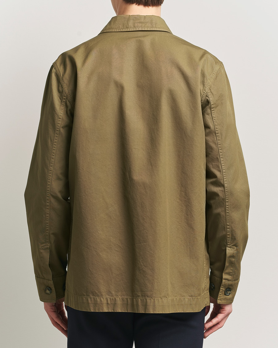 Homme | Manteaux Et Vestes | Kiton | Cotton Canvas Chore Jacket Military