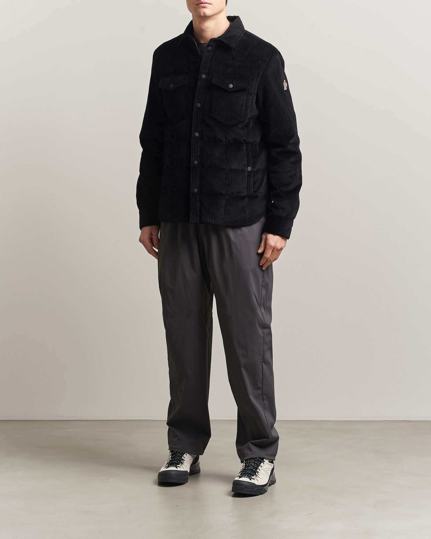 Homme | Manteaux Et Vestes | Moncler Grenoble | Gelt Corduroy Shirt Jacket Black