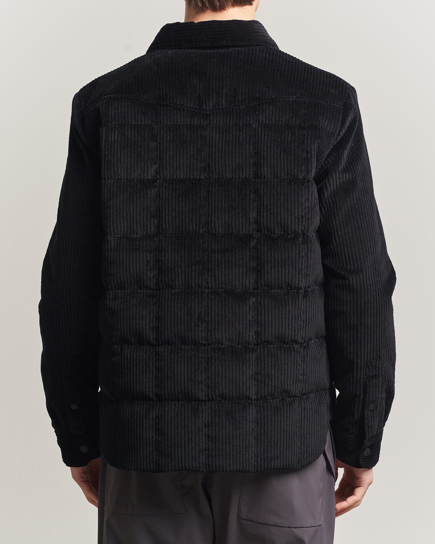 Homme | Manteaux Et Vestes | Moncler Grenoble | Gelt Corduroy Shirt Jacket Black