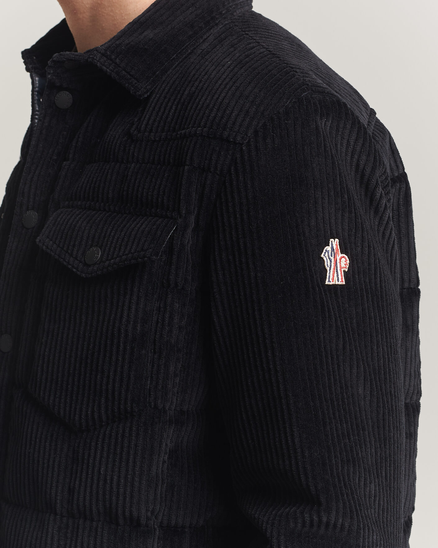 Homme | Manteaux Et Vestes | Moncler Grenoble | Gelt Corduroy Shirt Jacket Black