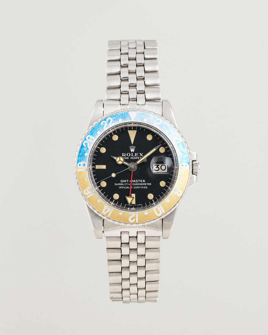 Homme | Rolex Pre-Owned GMT-MASTER 1675 | Rolex Pre-Owned | GMT-MASTER 1675