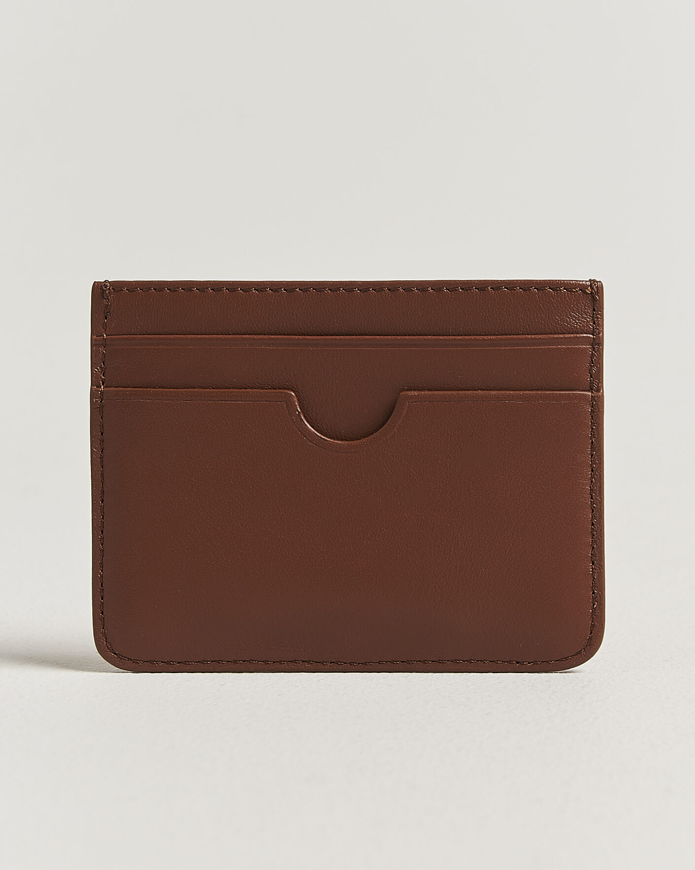 Homme | Portefeuilles | AMI | Tonal Heart Logo Card Holder Caramel