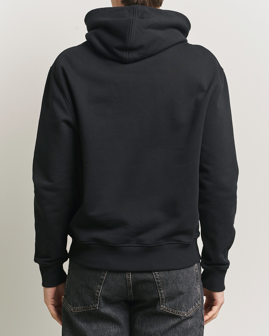 Homme | Pulls Et Tricots | AMI | Contrast Heart Logo Hoodie Black