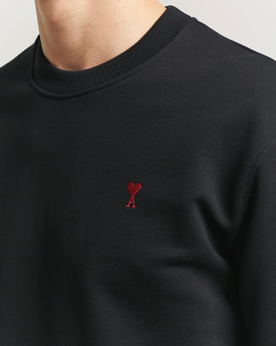 Homme | Pulls Et Tricots | AMI | Heart Logo Sweatshirt Black