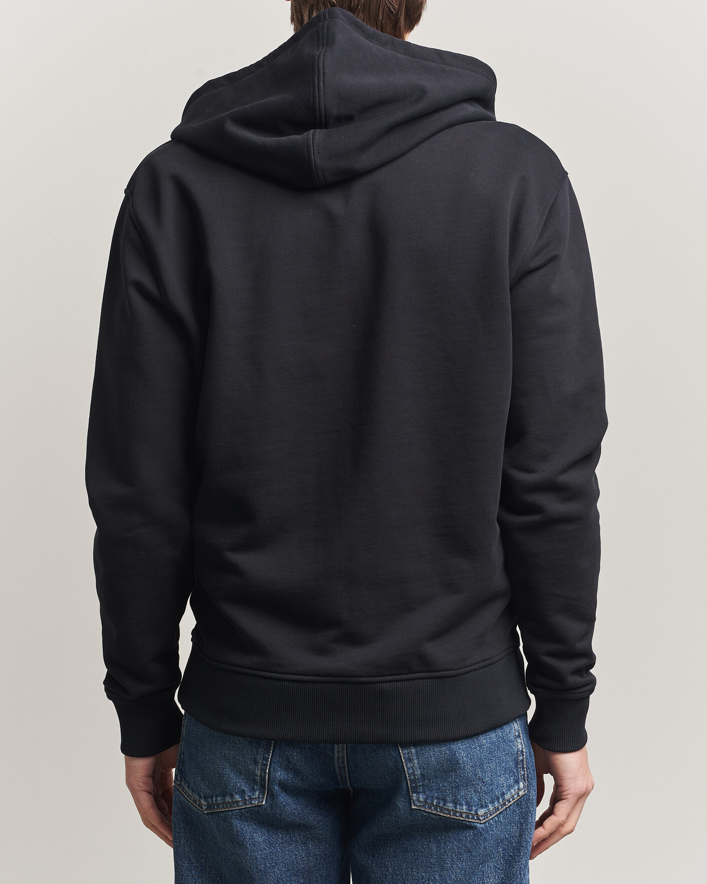 Homme | Pulls Et Tricots | AMI | Heart Logo Full Zip Hoodie Black