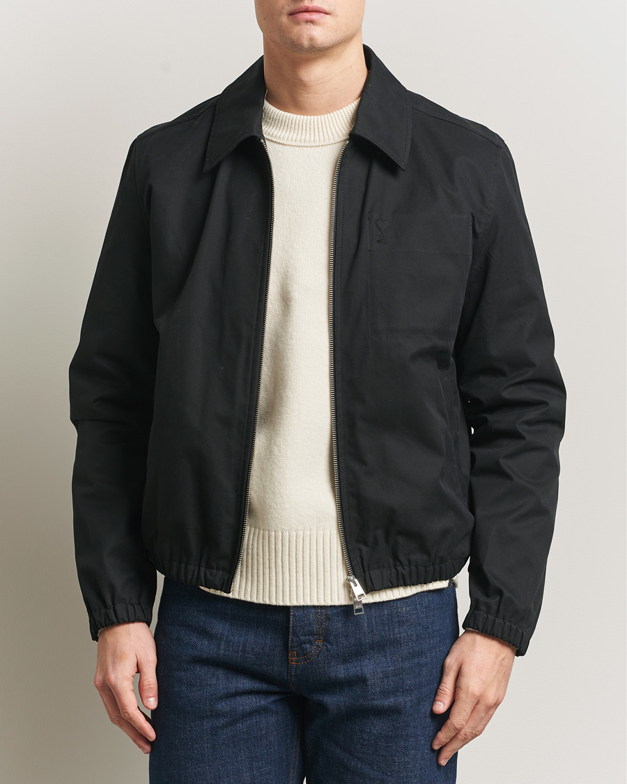 Homme | Manteaux Et Vestes | AMI | Zipped Jacket Black