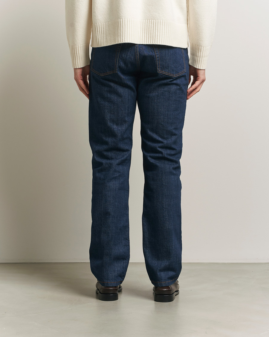 Homme | Pantalons | AMI | Classic Fit Jeans Indigo