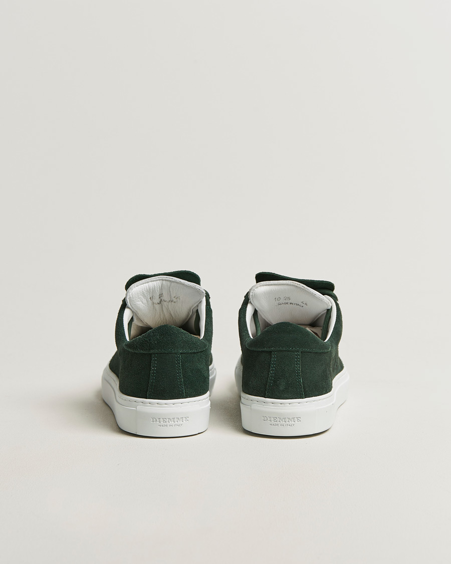 Homme | Baskets | Diemme | Marostica Low Sneaker Bottle Green Suede